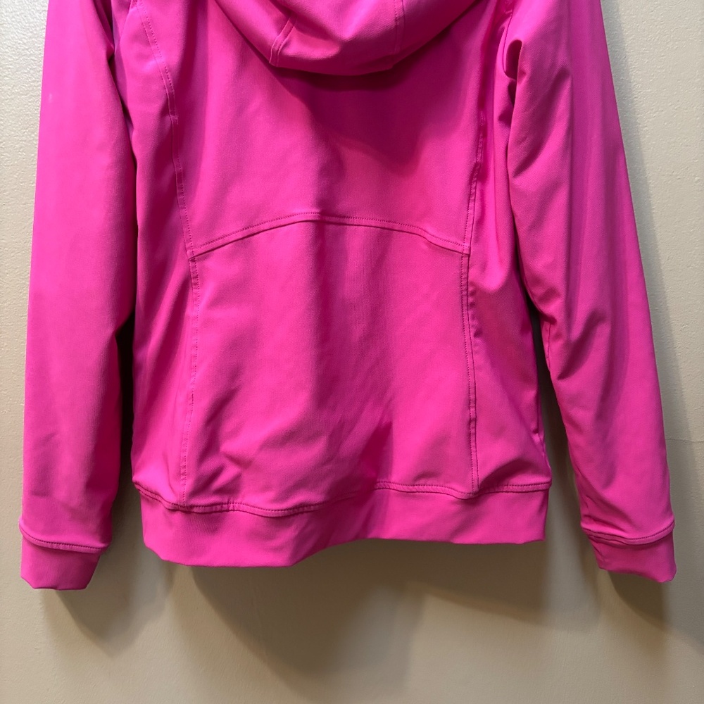 North Face Lined Hooded Zip PinkJacket Size S - Picture 8 of 9